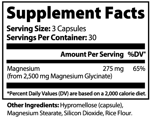 Electrostrength Magnesium Glycinate